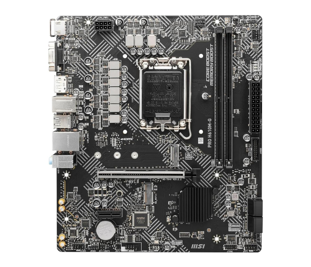 MSI Płyta główna PRO H610M-G - 1243708 - zdjęcie 3